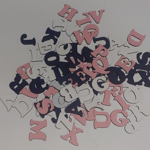 Lettre personnalisé en MDF coloré