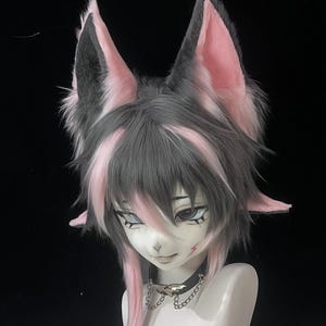 Kigurumi Pelzkopf, süßer Pelzmaskenkopf, neuer Pelzanzugskopf, Kemono-Maske, Personalisierbare handgemachte Cosplay Kostümmaske, kundenspezifischer Fursuit Kopf