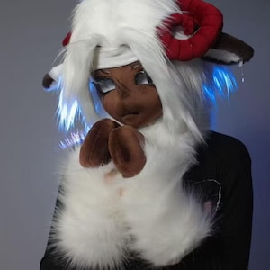 Kig Fursuit Head+claws Cute Furry Mask Head, Furi Cos, New Fur Suit Head, Kig Kemono Mask