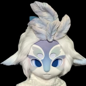 Kigurumi Fur Head, Cute Furry Mask Head, Fursuit Cos, New Furry Suit Head, &quot;Flying Bird&quot; Kig Kemono Mask, Fursuit Head