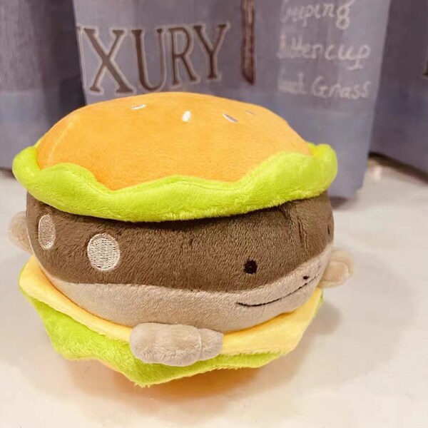 Clodsire Stuffed Pokemon Plush，Burger Clodsire Plush Toy, Pokémon dolls as gifts for anime fans