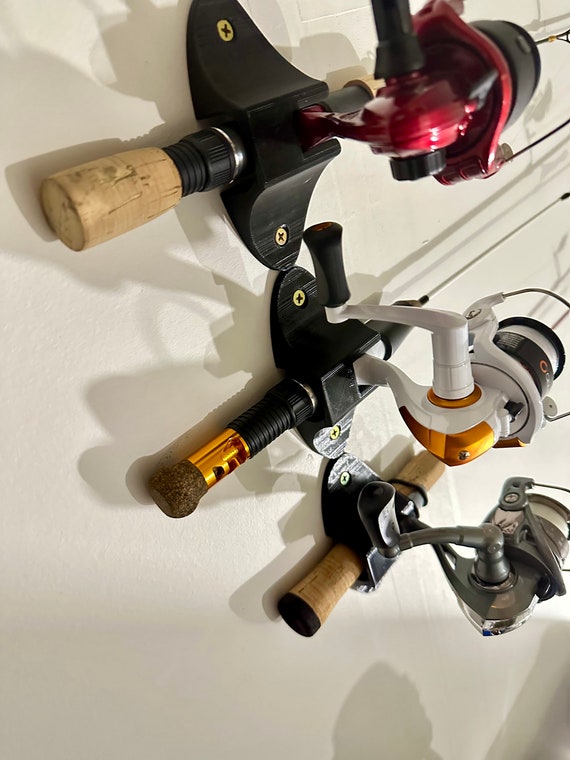 Ice Fishing Rod Wall Mount 