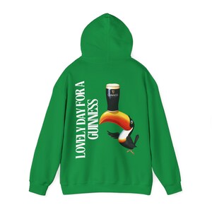 ギネスバードバックプリントパーカー - 象徴的なヴィンテージデザイン 画像 8