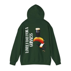 ギネスバードバックプリントパーカー - 象徴的なヴィンテージデザイン 画像 7