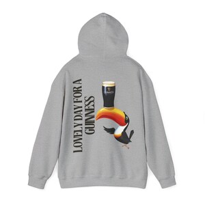 ギネスバードバックプリントパーカー - 象徴的なヴィンテージデザイン 画像 4