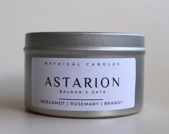 Astarion | Baldur&#39;s Gate 3 | Canon Scent | Soy Wax Candle