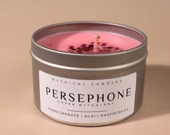 Persephone | Greek Mythology | Soy Wax Candle