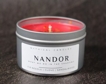 Nandor the Relentless | What We Do In The Shadows | Soy Wax Candle