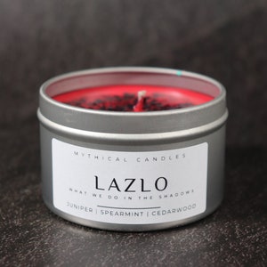 Lazlo Cravensworth | What We Do In The Shadows | Soy Wax Candle