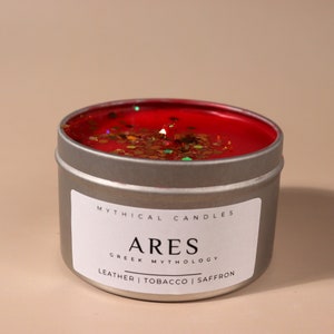 Ares | Greek Mythology | Soy Wax Candle