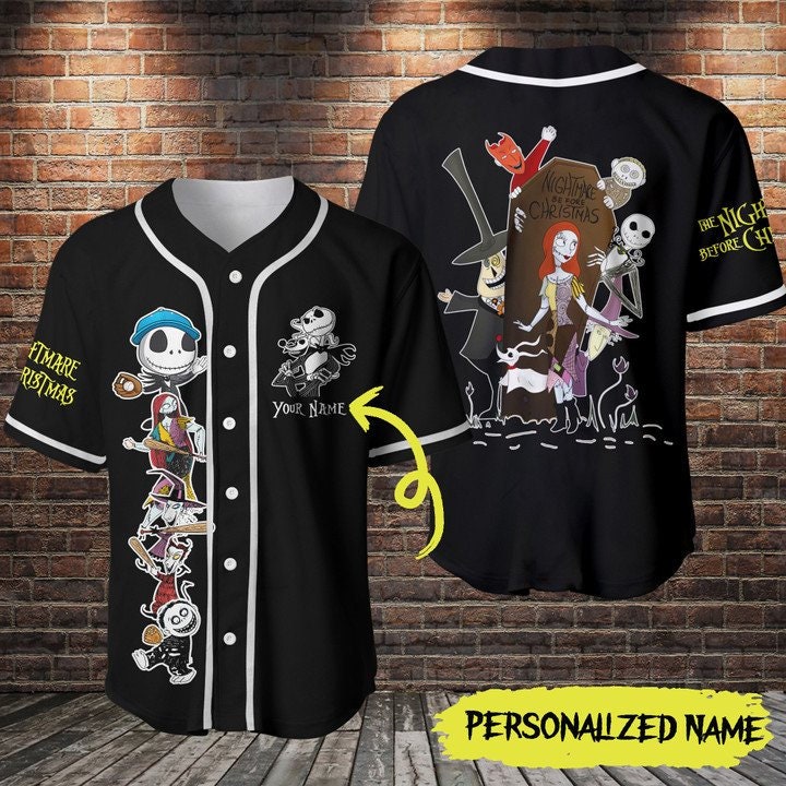 Discover NIGHT BEFORE CHRISTMAS Baseball Jersey