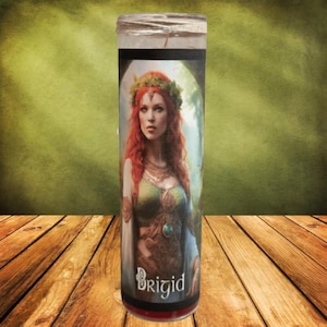 Brigid Goddess Candle |  Healing, Creativity, Wisdom, Goddess Worship