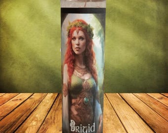 Brigid Goddess Candle |  Healing, Creativity, Wisdom, Goddess Worship