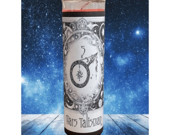 Mars Fixed Talisman Candle | Strength, Vitality, Goals, Leadership and Power