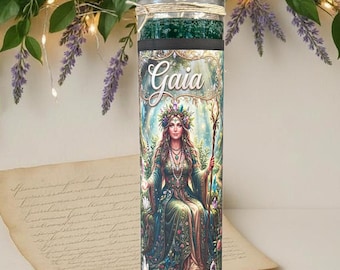 Gaia Goddess Candle | Connect With the Divine Essence of Abundance, Prosperity and the Sacred Feminine