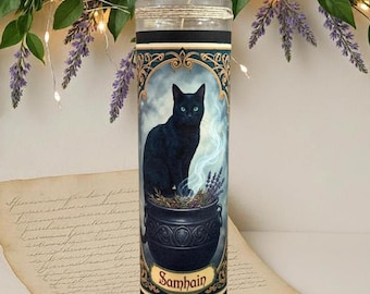 Samhain Holiday Witchcraft Candle | Enhance Your Rituals with Powerful Magick