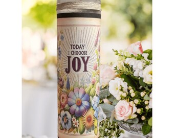 Today I Choose Joy Fixed Sacred Space Candle | Positivity and Tranquility