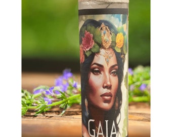 Gaia Fixed Goddess Candle | Connect With the Divine Essence of Abundance, Prosperity and the Sacred Feminine
