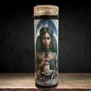 Boss Fix Conjure Candle: Command Respect & Control