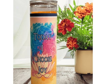 Today I Choose Joy Fixed Sacred Space Candle
