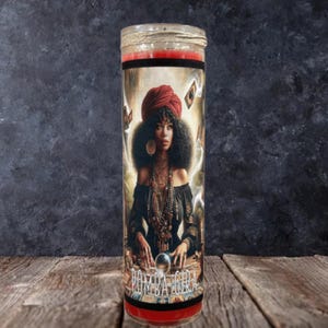 Pomba Gira Goddess Candle | Attraction, Desire, Wealth, Empowerment