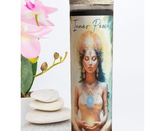 Inner Peace Fixed Sacred Space Candle | Abundance, Strength, Cleansing