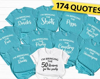 Custom Birthday Party T-Shirts: Cruise, 30th, 40th, 50th, 60th, 70th