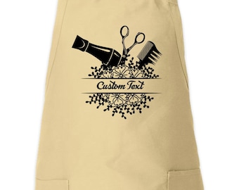 Custom Hair Stylist Apron: Personalized Barber Apron
