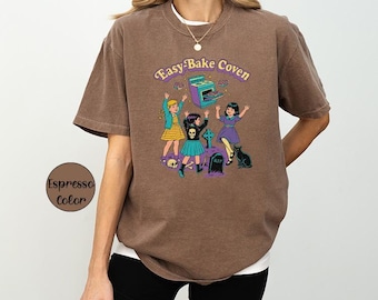 Easy Bake Coven Halloween T-Shirt - Retro Comfort Colors Tee