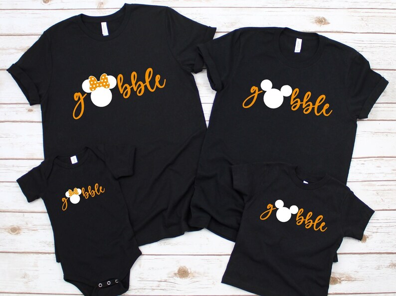 Disney Thanksgiving Family Shirt, Mickey Gobble Shirt, Thanksgiving Shirt, Family Vacation Thanksgiving Shirt, Disney Gobble Shirt image 4