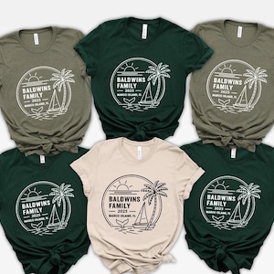 Matching Family Camping Trip Shirt, Custom Family Vacation Shirt, Personalized Family Mountain Vacation Shirt, Matching Family Trip Shirt
