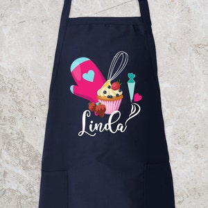 Personalized Name Apron For Women,Custom Name Cooking Apron,Custom Cooking Gift for Mom Granny, Mother&#39;s Day Gift Gift,Baker Gift Aprons