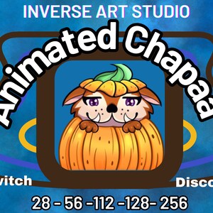 Animated Twitch Emote - Animated Palia Chapaa Animal Palia Halloween - Kawaii Cute Premade P2U for Twitch & Youtube and Discord
