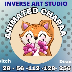 Animated Twitch Emote - Animated Palia Chapaa Animal Palia- Kawaii Cute Premade P2U for Twitch & Youtube and Discord