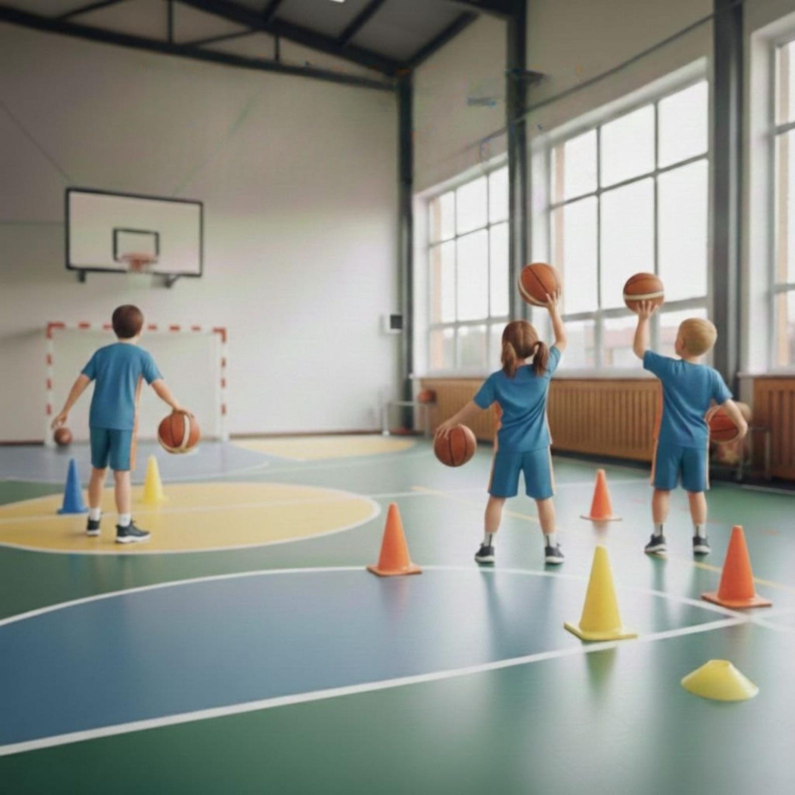 Printable Basketball Flashcards for Kids – Educational Sports Cards ...