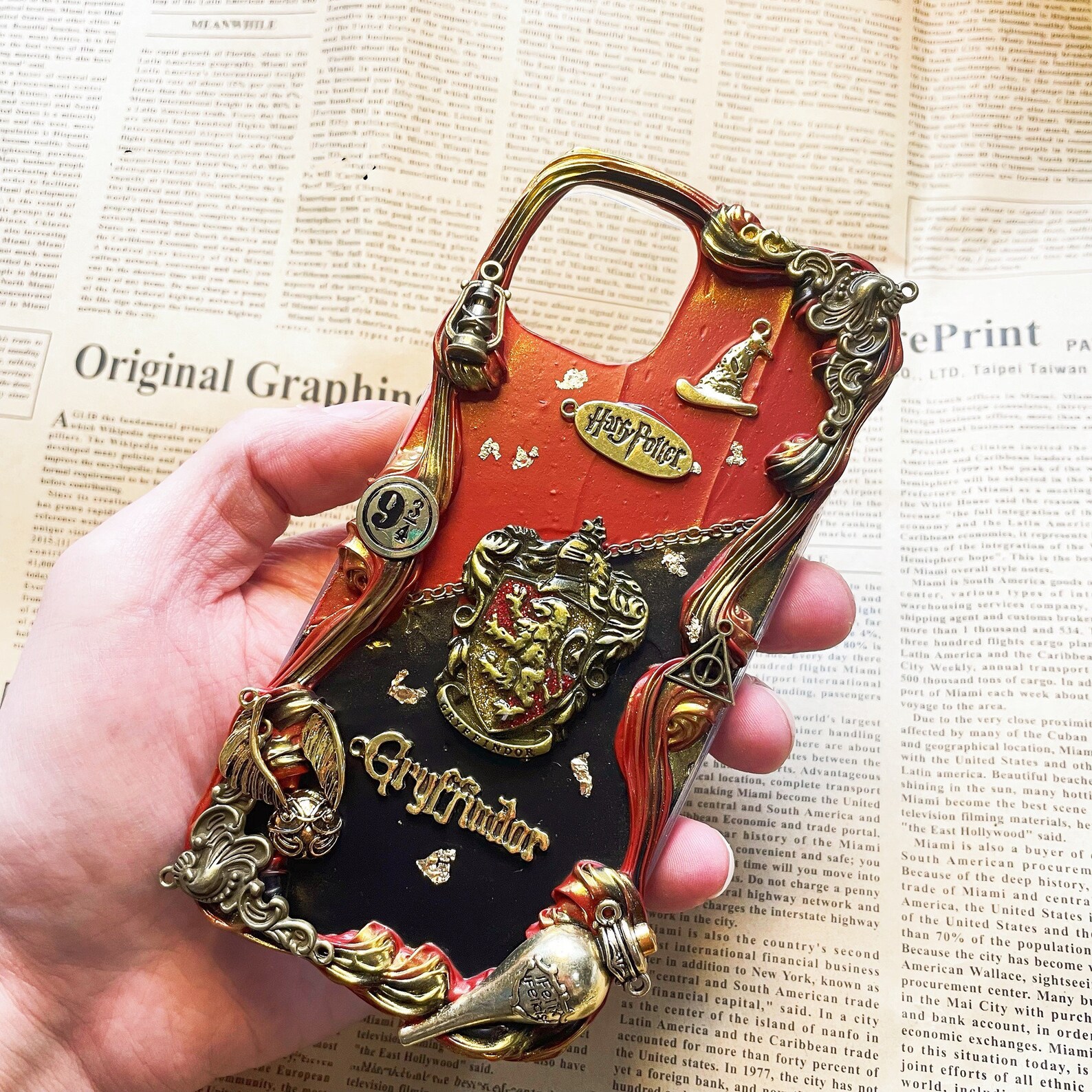 Hogwarts Phone Case Harry Potter Phone Case 100handmade Etsy