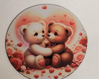Valentine’s Day Coasters | 4 inches (10 cm)