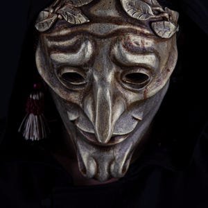 Castor Mask - A fully handmade high detailed greek Hellenistic mask suitable for standard wear or as a unique piece of wall or cabinet decor