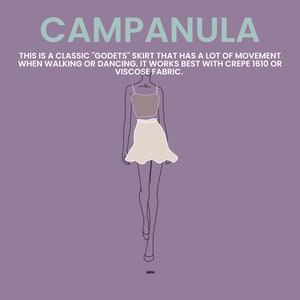 Campanula Custom Skirt image 1