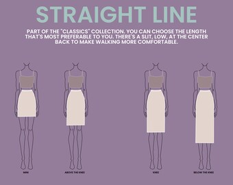 Straight Line - Custom Skirt