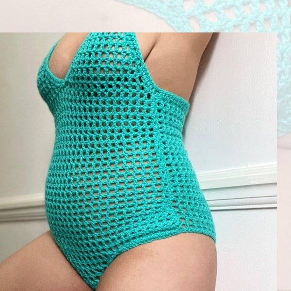 Crochet Body Suit Etsy