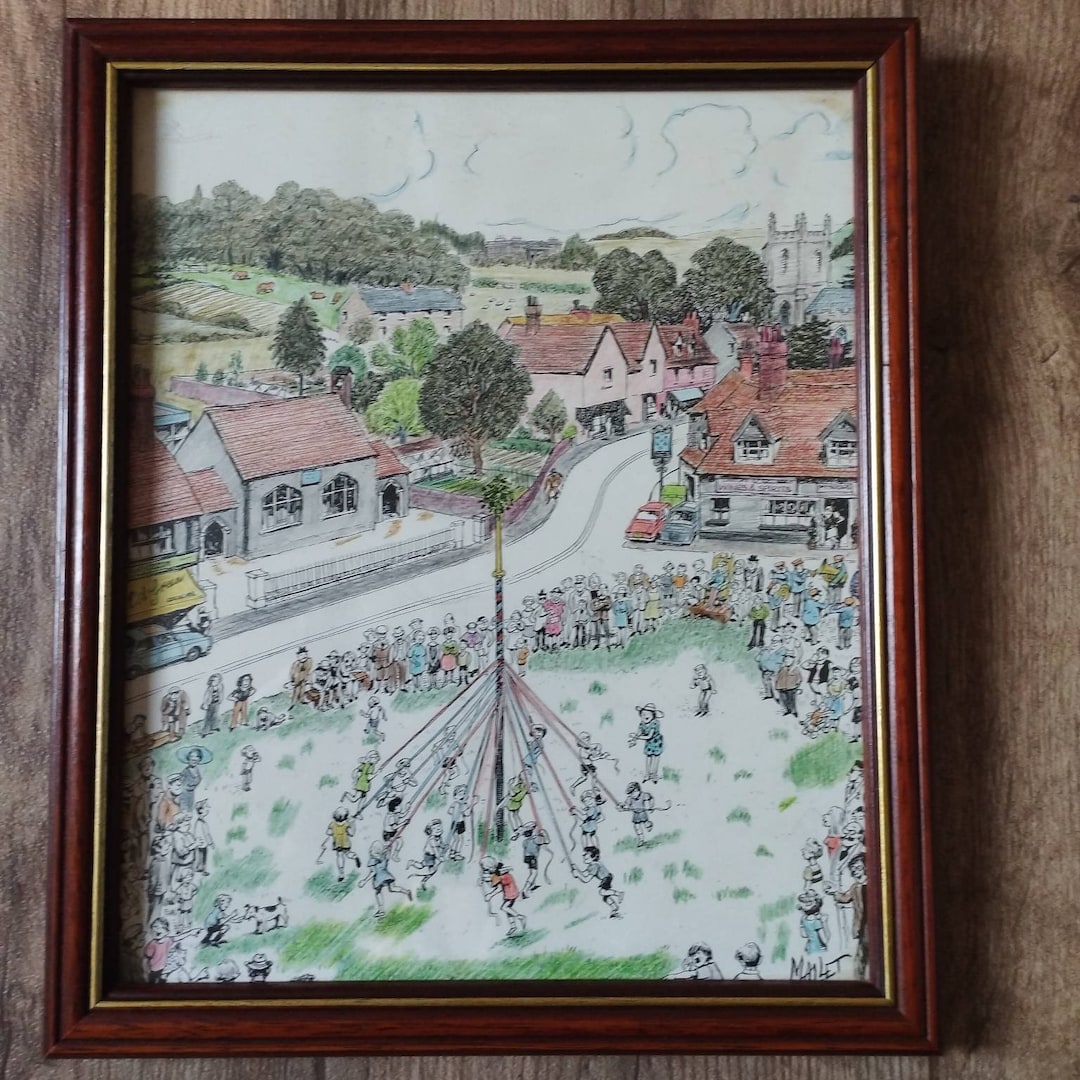 Beautiful Drawing Pencil /colour by Harcourt Dennis Mallet 19091988