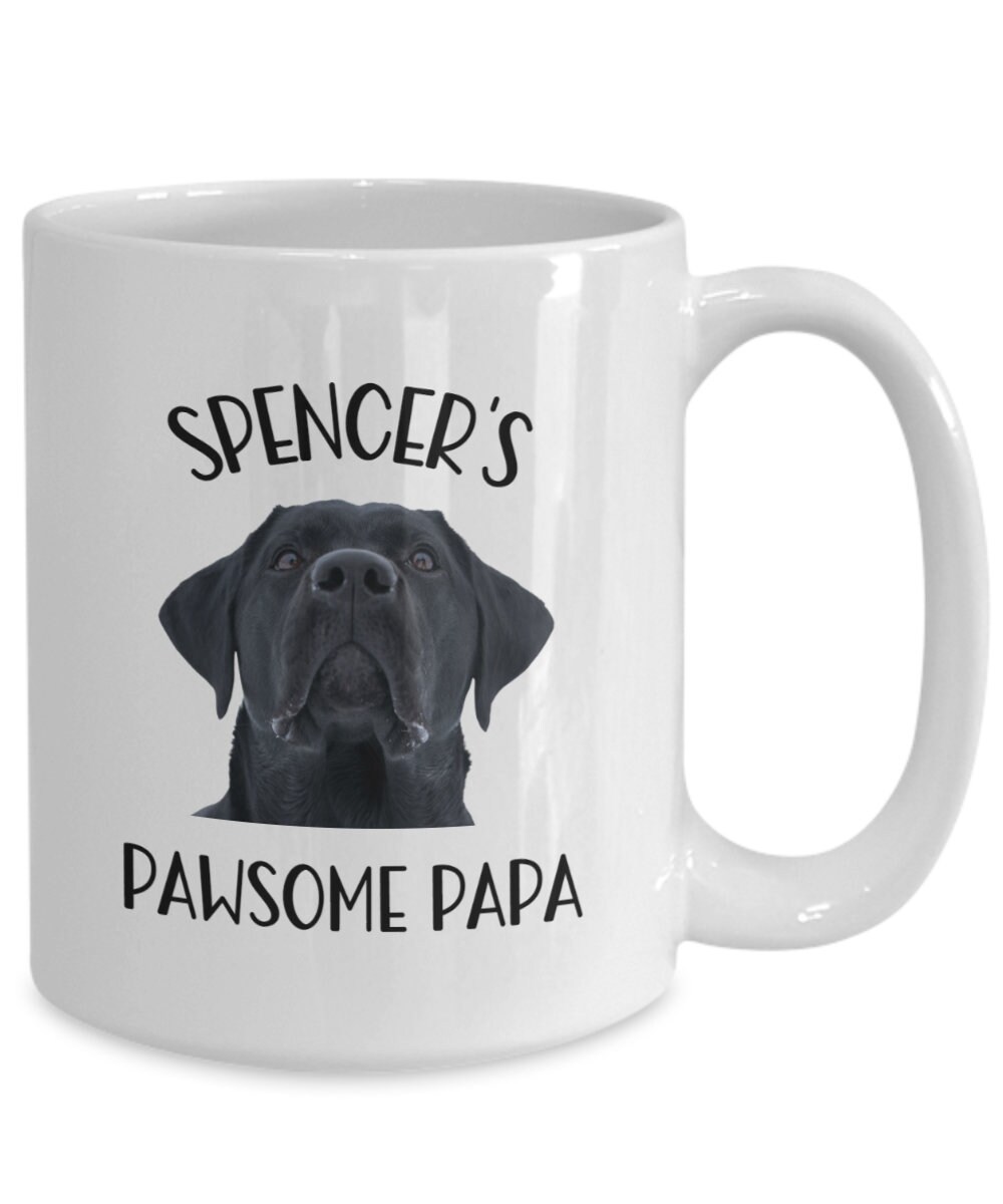Dog Dad, Dog Papa, Custom Dog Mug, Personalized Dog Dad Gift, Dog Dad