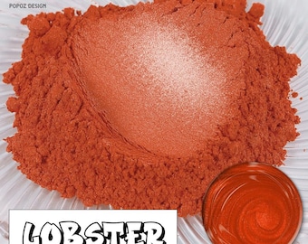 Pearl Pigment Powder – "Lobster" Pearlescent Shimmer for Resin, Candles, Tumblers & Crafts