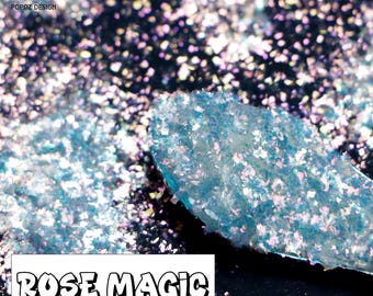 Rose Magic Fine Sparkle Flakes – Epoxy Resin Additive, Mica Shimmer