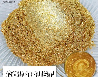 Pearl Pigment Powder – "Gold Dust" Pearlescent Shimmer for Resin, Candles, Tumblers & Crafts