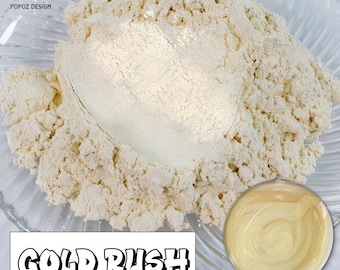 Pearl Pigment Powder – "Gold Rush" Pearlescent Shimmer for Resin, Candles, Tumblers & Crafts