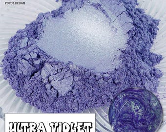 Pearl Pigment Powder – "Ultra Violet" Pearlescent Shimmer for Resin, Candles, Tumblers & Crafts