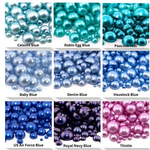 Flatback Pearls Mixed Sizes | Faux Pearl Flatback | Pearl Embellishment for Crafting, Nail Art, Tumblers afbeelding 5