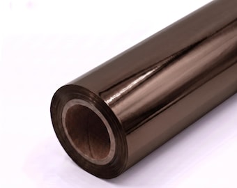 Toner Reactive Metallic Foil "Coffee" for Crafting, Wedding Invitations, Textile, Tumblers, etc.